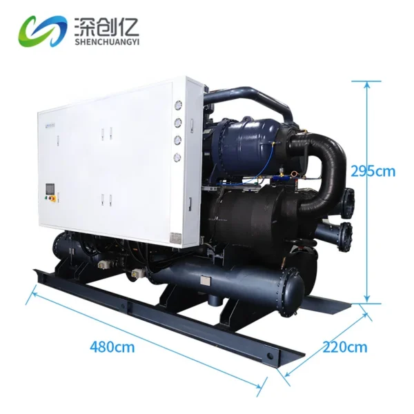 Industrial Water Chiller, PVC, 100, 200KW, 500kW - view 2