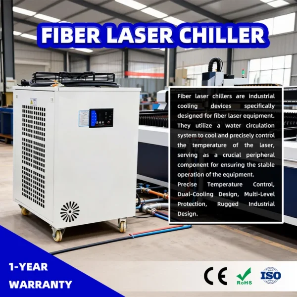 Industrial Water Cooling Chiller, 6000W, 380V, JLFL-6000 - view 6
