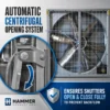 Industrial Workshop Exhaust Fan, 600/700/800/1380mm, Wall - view 4