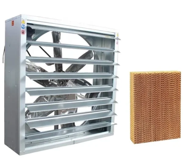 Industrial Workshop Exhaust Fan, 600/700/800/1380mm, Wall - view 5