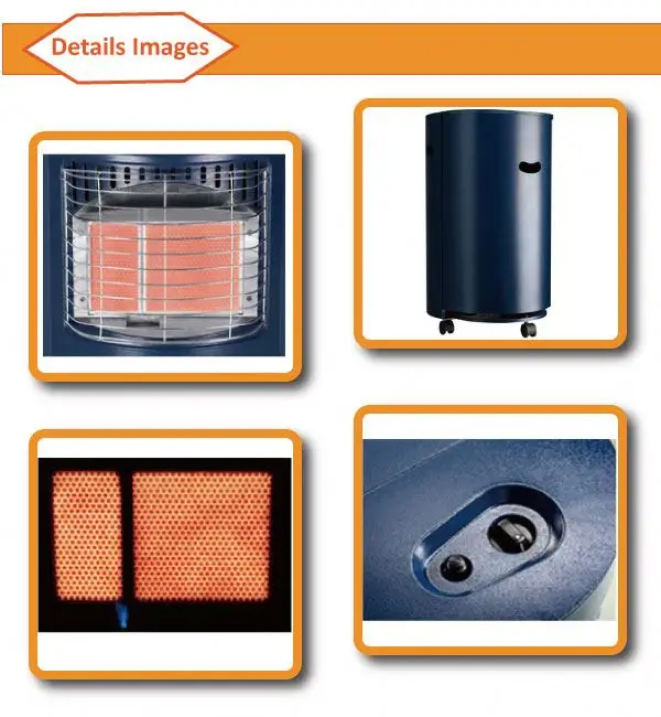 Infrared Ceramic Flame Heater, Portable, Gas - view 3