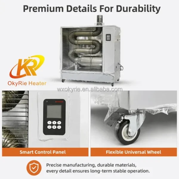 Infrared Diesel Industrial Heater, SD-10, 10KW - view 4