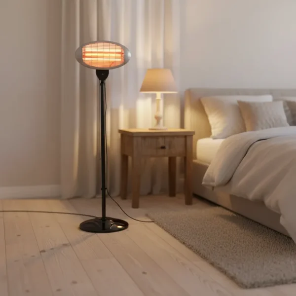 Infrared Electric Heater, 220v, 2000w, Waterproof