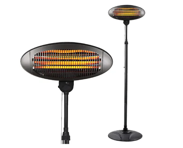 Infrared Electric Heater, 220v, 2000w, Waterproof - view 2
