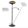 Infrared Electric Heater, 220v, 2000w, Waterproof - view 6
