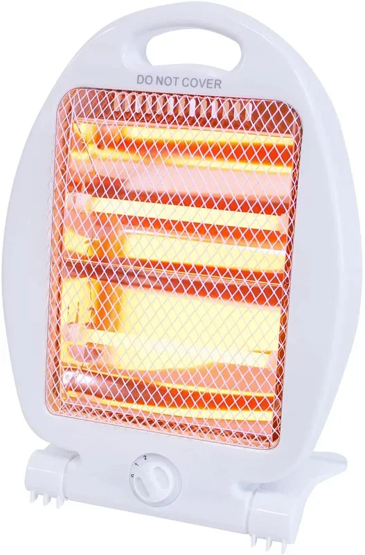 Infrared Halogen Quartz Heater, 400W/800W, Portable - view 2