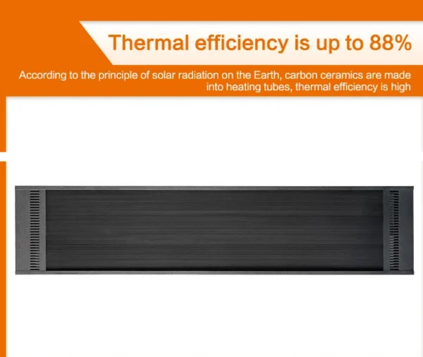 Infrared Heating Panel, Wall, 380 V, 8000W(10.73hp) - view 5
