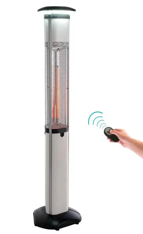 Infrared Quartz Halogen Heater, Aluminium, Patio Heaters - view 3