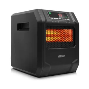 Infrared Space Heater, Portable, 1000w, 1500w, 6-element