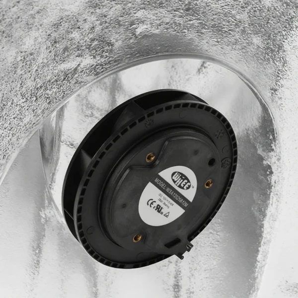 Inlet Centrifugal Exhaust Fan, 24V, Brushless, 120mm, Plastic - view 4
