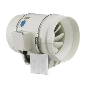 Inline Air Booster Fan, 110v, 8", 120 V, 110~240v, Duct Fan