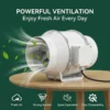 Inline Booster Duct Fan, 230 V, Electric