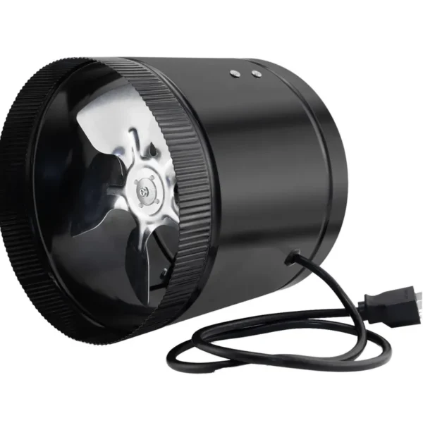 Inline Booster Duct Fan, 4''6''8'', Stainless