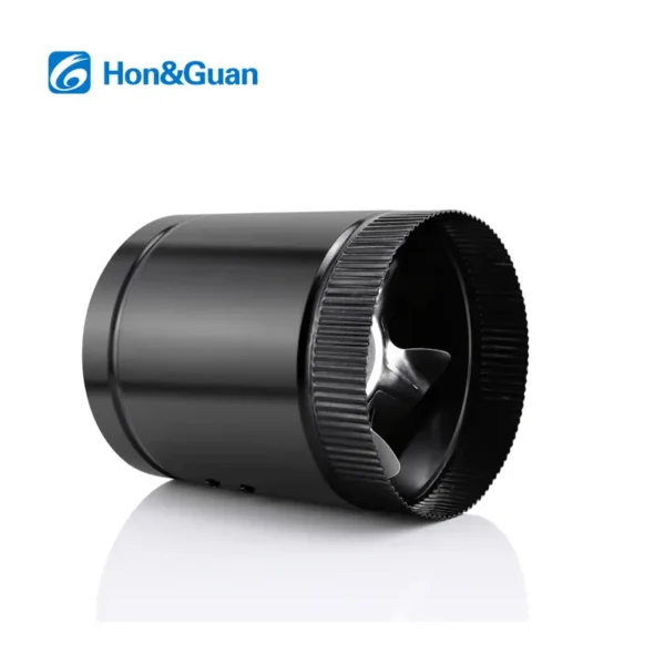 Inline Booster Duct Fan, 4''6''8'', Stainless - view 3