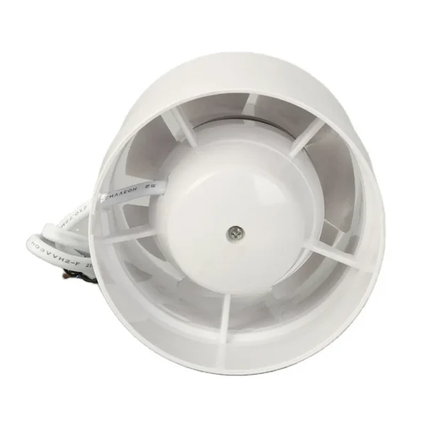 Inline Booster Duct Fan, Centrifugal, 220V, Plastic - view 4