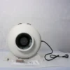 Inline Centrifugal Duct Fan, 150mm, 650m3/h, PVC, HVAC