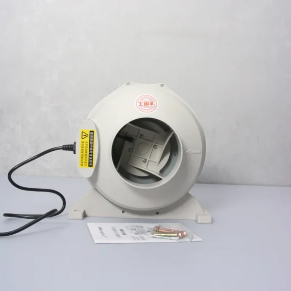Inline Centrifugal Duct Fan, 150mm, 650m3/h, PVC, HVAC - view 2