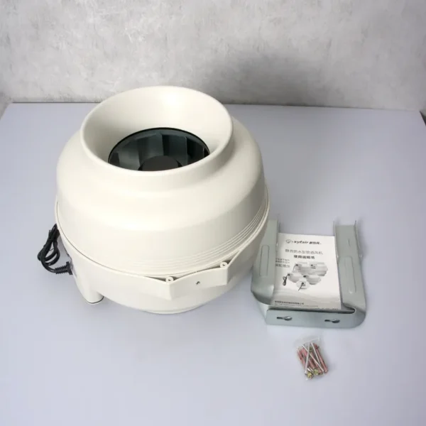 Inline Centrifugal Duct Fan, 250mm, PVC - view 2