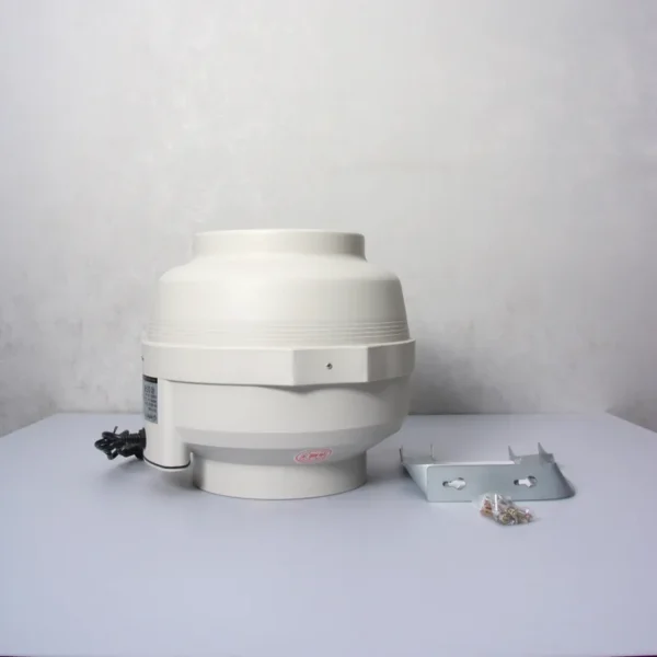 Inline Centrifugal Duct Fan, 250mm, PVC - view 3