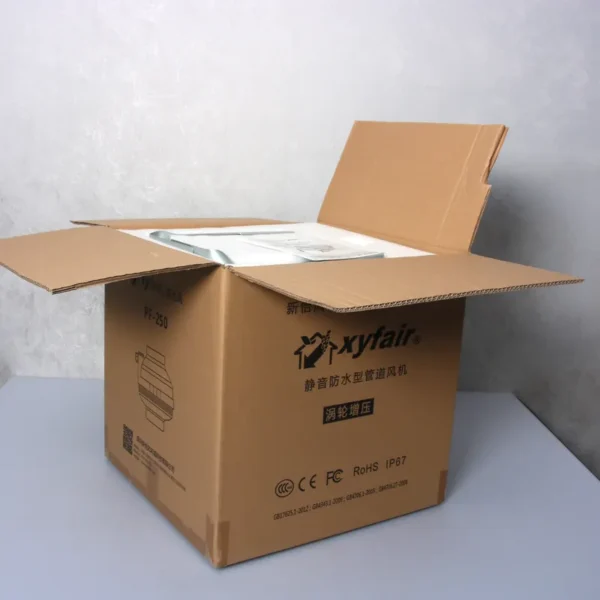 Inline Centrifugal Duct Fan, 250mm, PVC - view 6