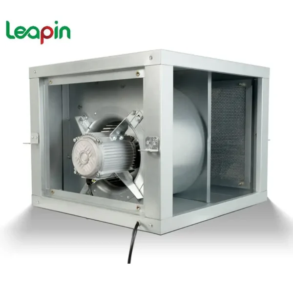 Inline Centrifugal Exhaust Fan, 380V, Copper, Cast - view 3