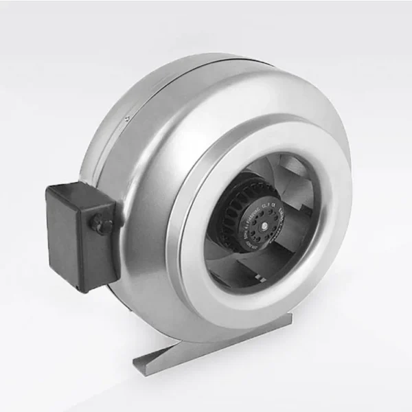 Inline Circular Duct Fan, 620CFM, 220 V, Corded Electric - view 3
