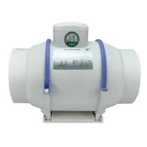 Inline Duct Booster Fan, 1200Cfm, 220V, Electric