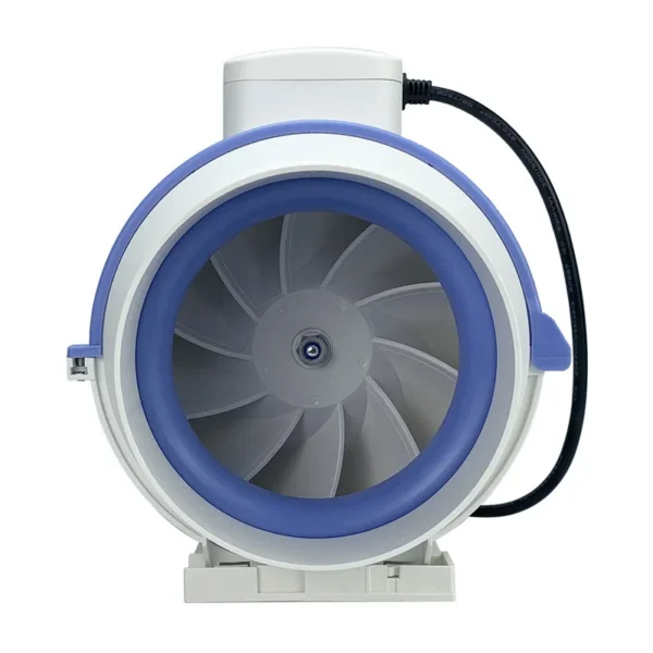 Inline Duct Booster Fan, 200mm, 110V, A.C. Source - view 4