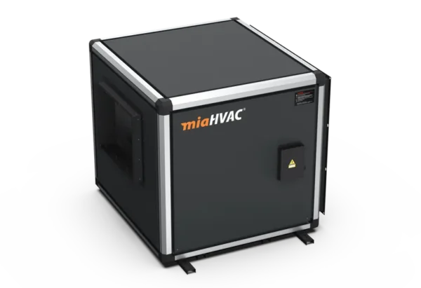 Inline Duct Booster Fan, 2500m/h, Centrifugal, 380V, HVAC - view 2