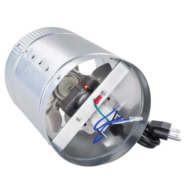 Inline Duct Booster Fan, 4'', 6'', 8'', Stainless - view 2