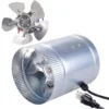 Inline Duct Booster Fan, 4'', 6'', 8'', Stainless - view 6