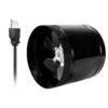 Inline Duct Booster Fan, Stainless, Steel