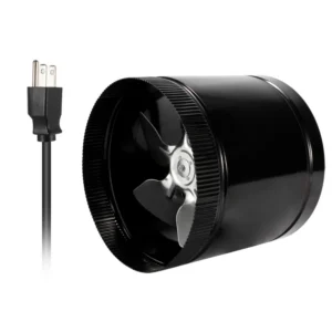 Inline Duct Booster Fan, Stainless, Steel