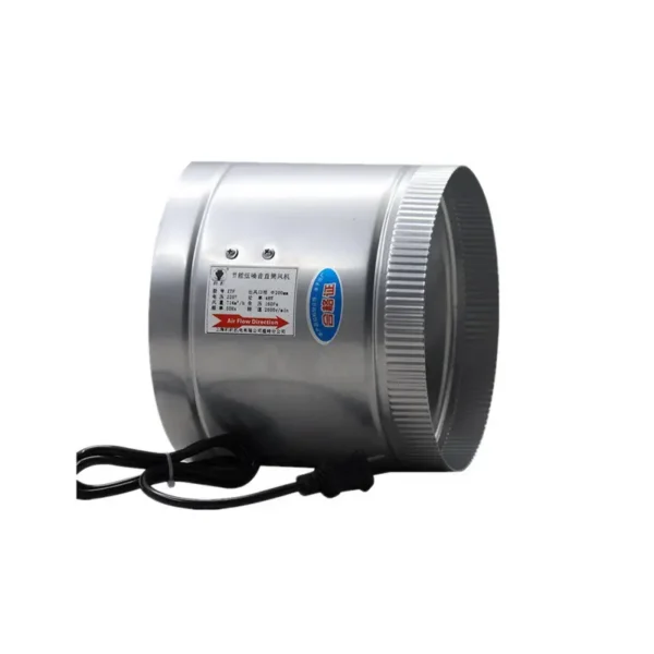 Inline Duct Booster Fan, Stainless, Steel - view 2