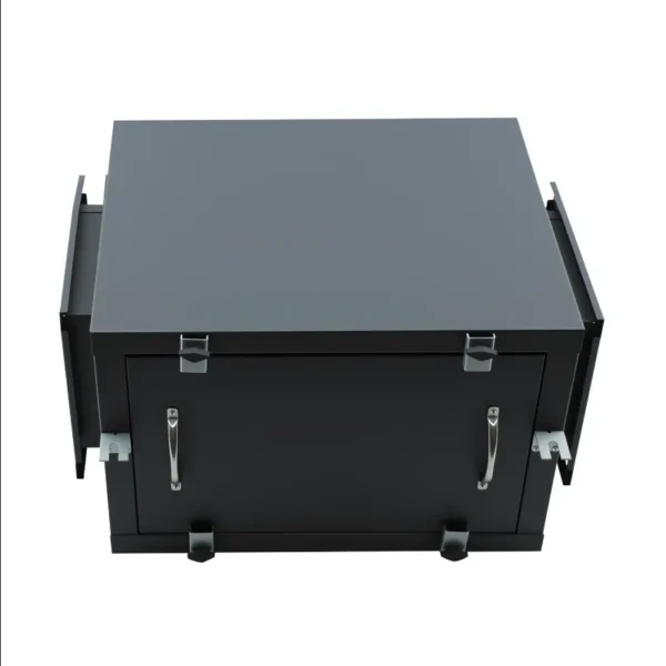Inline Duct Cabinet Fan, Aluminum, Centrifugal