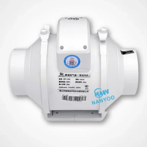 Inline Duct Exhaust Fan, 150mm, 220v 50h, Centrifugal Fan