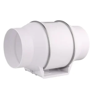 Inline Duct Exhaust Fan, 4"-12", Copper