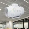 Inline Duct Exhaust Fan, 4/6/8/10/12'', Plastic - view 2