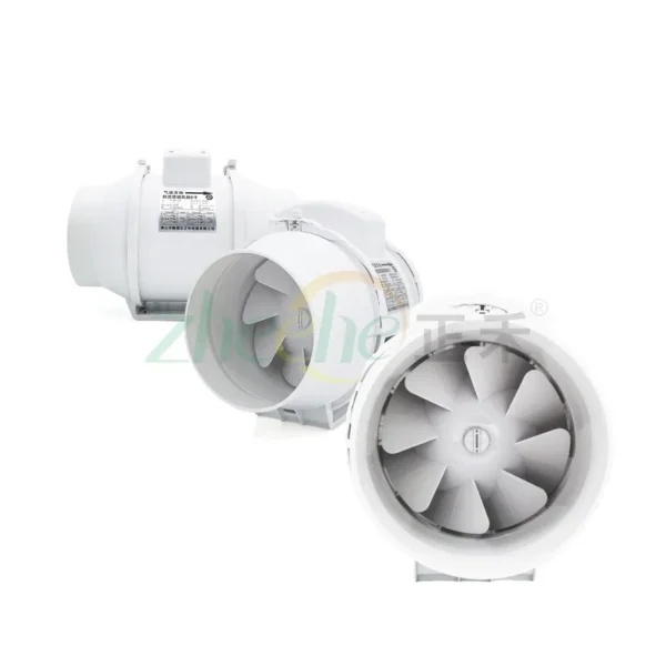 Inline Duct Exhaust Fan, 4/6/8/10/12'', Plastic - view 6