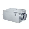 Inline Duct Exhaust Fan, HEPA, 220 V, Corded Electric