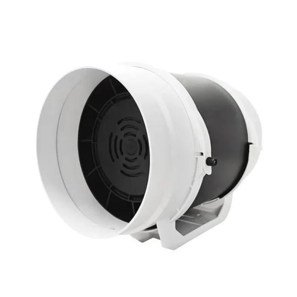 Inline Duct Exhaust Fan, Plastic, 220 V, Corded Electric - view 3