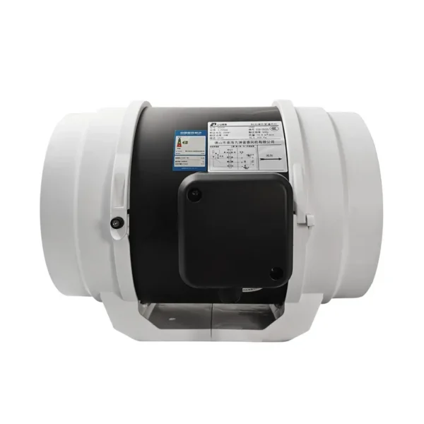 Inline Duct Exhaust Fan, Plastic, 220 V, Corded Electric - view 5