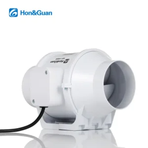 Inline Duct Exhaust Fan, Plastic, IP44