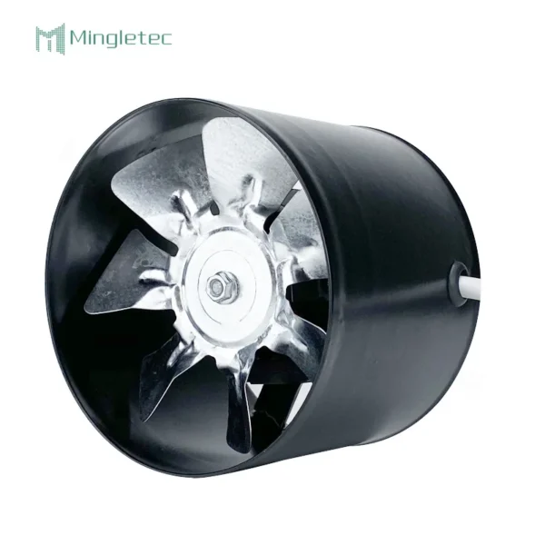 Inline Duct Exhaust Fan, Wall, Stainless, Steel, 4-12 - view 5