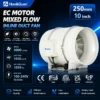 Inline Duct Fan, 0-10V, PWM