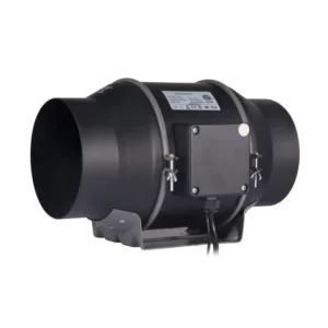 Inline Duct Fan, 100~240V, 115, Plastic