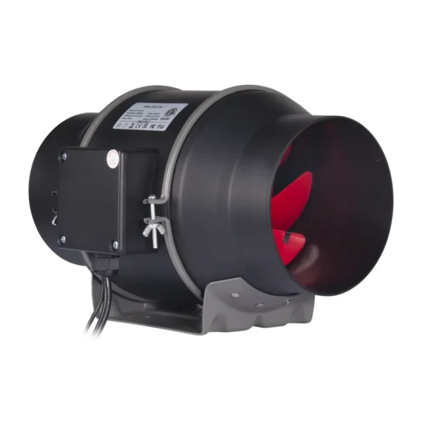 Inline Duct Fan, 100~240V, 115, Plastic - view 2