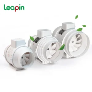 Inline Duct Fan, 100-315mm, 220 V, Plastic