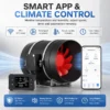 Inline Duct Fan, 100mm, HVAC - view 5