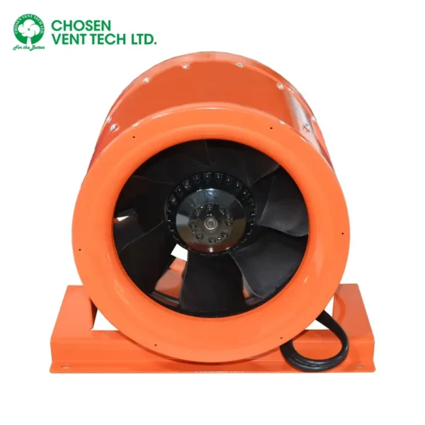 Inline Duct Fan, 110-120V, Metal - view 2